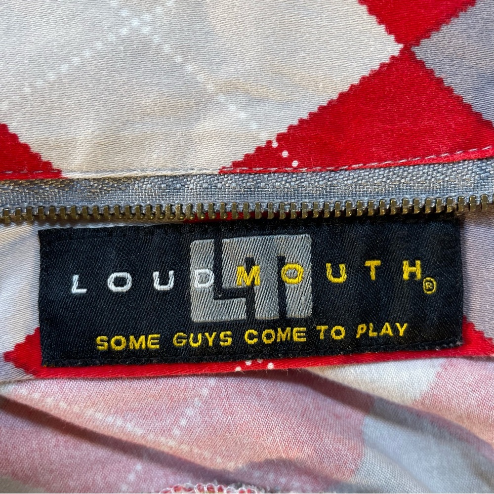 Loudmouth Mens Argyle Golf Pants Size 34